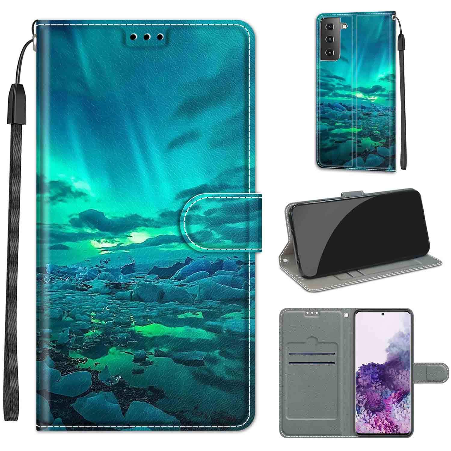 Samsung Galaxy S22 Plus Case Wallet Aurora