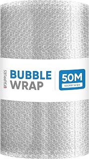UK Supplies Ltd Clear Bubble Wrap Roll - Pick Any Size/Colour | 300MM To 1000MM Bubble Wrap Roll Protective Bubblewrap for Wrapping Packing Packaging Shipping Moving House 300MM x 50M