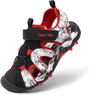 DREAM PAIRS Boys Girls Summer Sport Sandals Ideal for Outdoor Activities Little and Big