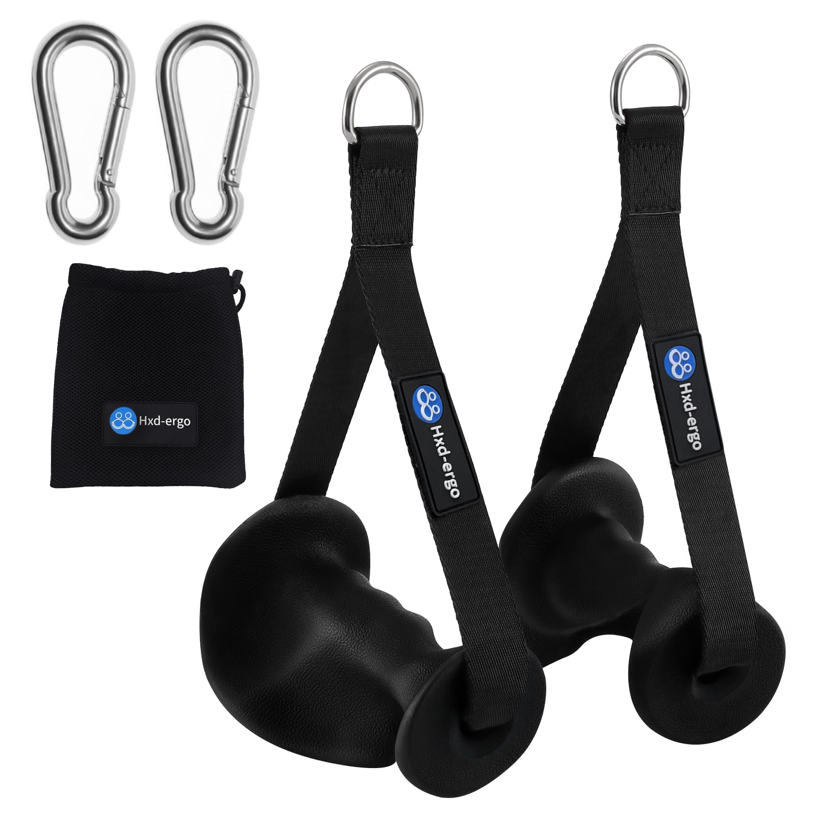 HXD-ERGO Poignée Ergonomique Musculation, Poignée de Tirage Musculation Accessoi