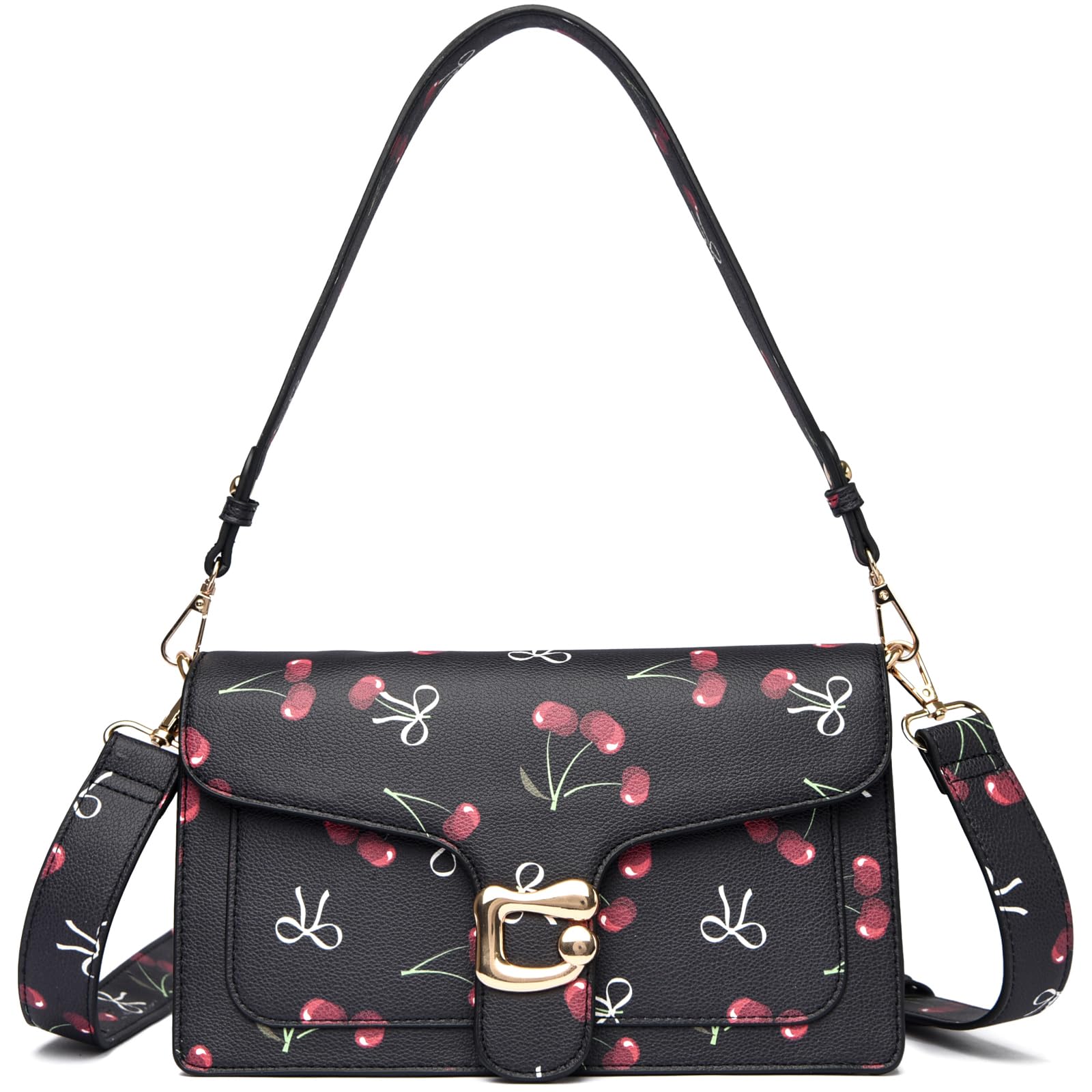 Travistar Crossbody Bags for Women Small Ladies Shoulder Bag Purse PU Leather Qu