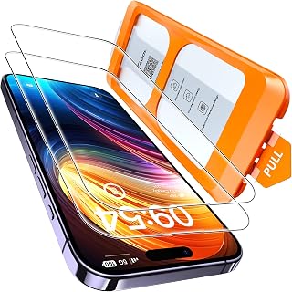 TOCOL for iPhone 14 Pro Max Screen Protector, Easy Installation