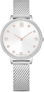 Swarovski Clarica Kollektion Uhr, Swiss Made, Metall-Armband