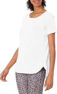 Amazon Essentials Femme T-Shirt Studio léger à col Rond, Coupe décontractée (Grandes Tailles Disponibles)