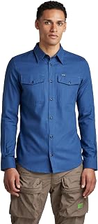 G-Star Men's Marine Slim Long Sleeve Shirt
