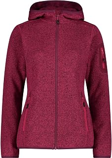 CMP Women's Women's Knit-tech Jacket With Fixed Hood Women's Knit-Tech Jacket with Fixed Hood