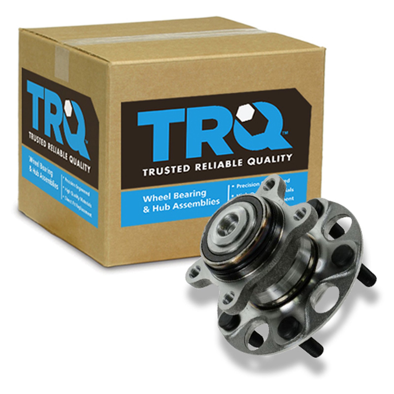 TRQ Rear Wheel Bearing and Hub Assembly | For 06-11 Honda Civic DX LX EX SI 09-1