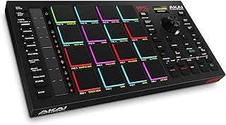 Akai Professional MPC Studio USB MIDI Pad Controller | 16 Velocity-Sensitive RGB MPC Pads, MPC Software, Assignable Touch Strip, for Beat Makers and Music Producers