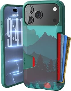 Smartish iPhone 18 Pro Max/17 Pro Max Case, Wallet Slayer V1, Mountains