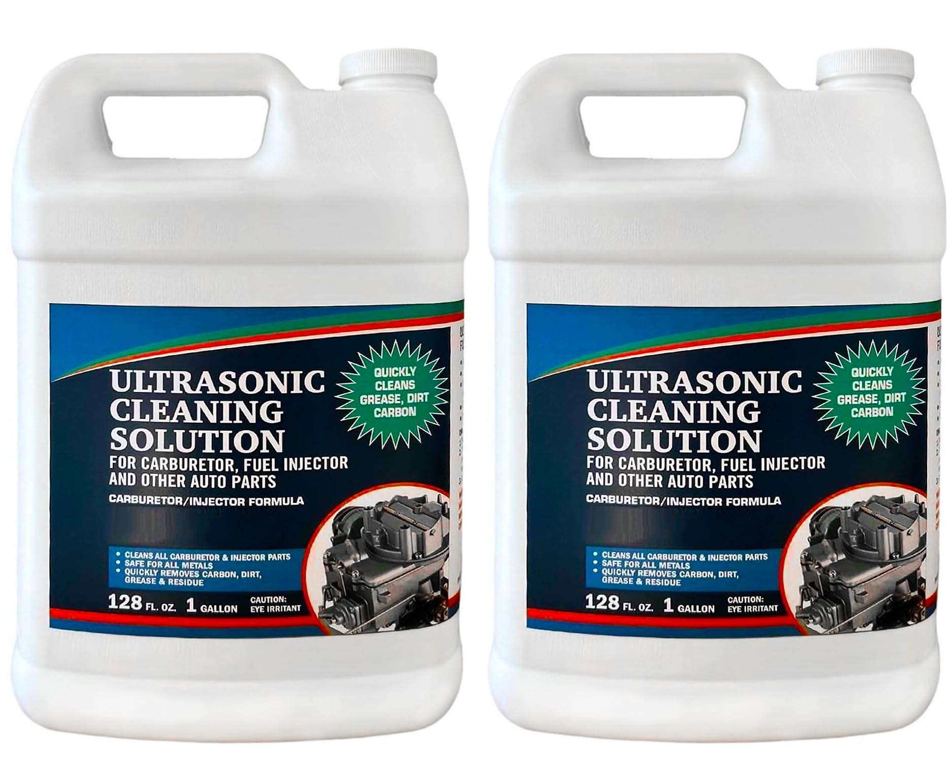 NORTHWEST ENTERPRISES Ultrasonic Carburetor Cleaning Solution, 2 Gallons
