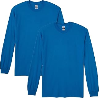 Gildan Dryblend Long Sleeve T-Shirt, Style G8400, 2-Pack Men's Shirt (Pack of 2)