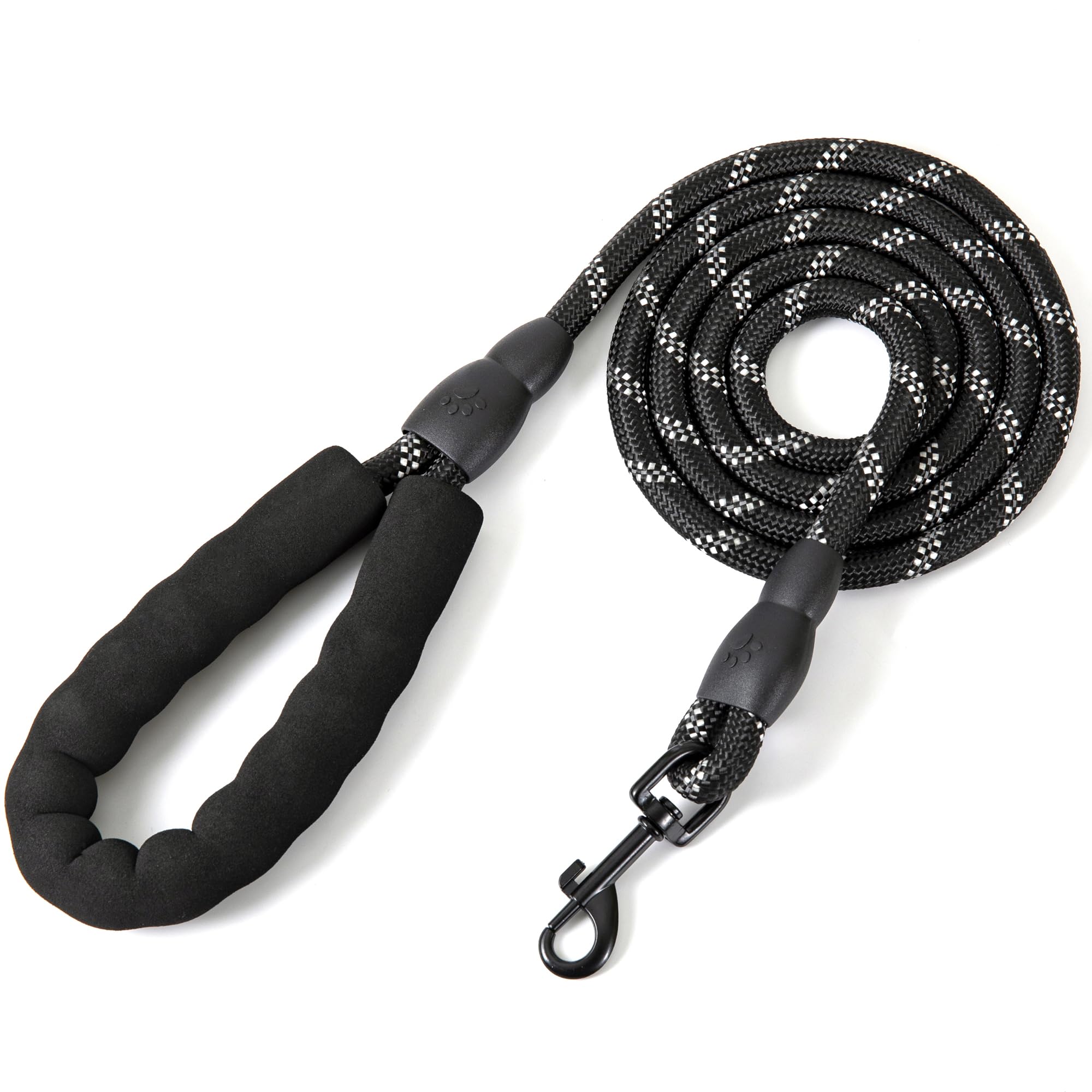 5ft Dog Leash with Comfortable Handle for Walking, Training and Outdoor Activiti
