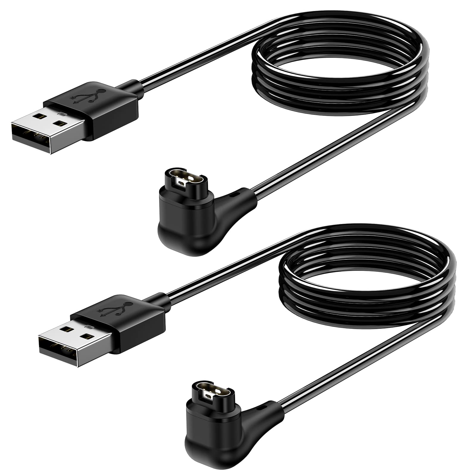2 Pack 3.3FT/1m Charging Cable Charger for Garmin vivoactive 6 5 4 3,Forerunner 