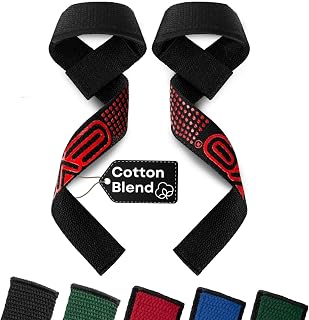 EVO Fitness Weight Lifting Straps Anti Slip Gym Powerlifting Deadlifting Bodybuilding Workout Strength Training Hand Bar Grips Neoprene Gel padded Wrist Support Unisex Men Women