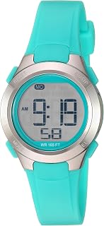 Amazon Essentials Women's Digital Chronograph Resin Strap Watch
