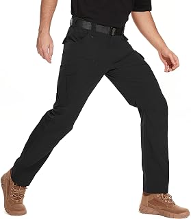 NATUVENIX Tactical Pants for Men Stretch Ripstop Cargo Outdoor Work