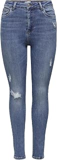ONLY Female Skinny Jeans Onlmila High Waist Skinny Fit Jeans