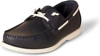 Amazon Essentials Men's Slip-On Boat Deck Shoes with Ventilation