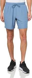 Jockey Active Butter Soft Jersey Men's Casual Shorts, Coronet Blue Heather, S