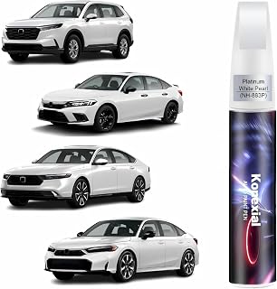 Platinum White Pearl(NH-883P) Touch up Paint for Honda OEM Color Match | Car Paint Scratch Repair Kit, Quick & Easy Solution to Repair, 2 in 1 Scratch Remover Pen