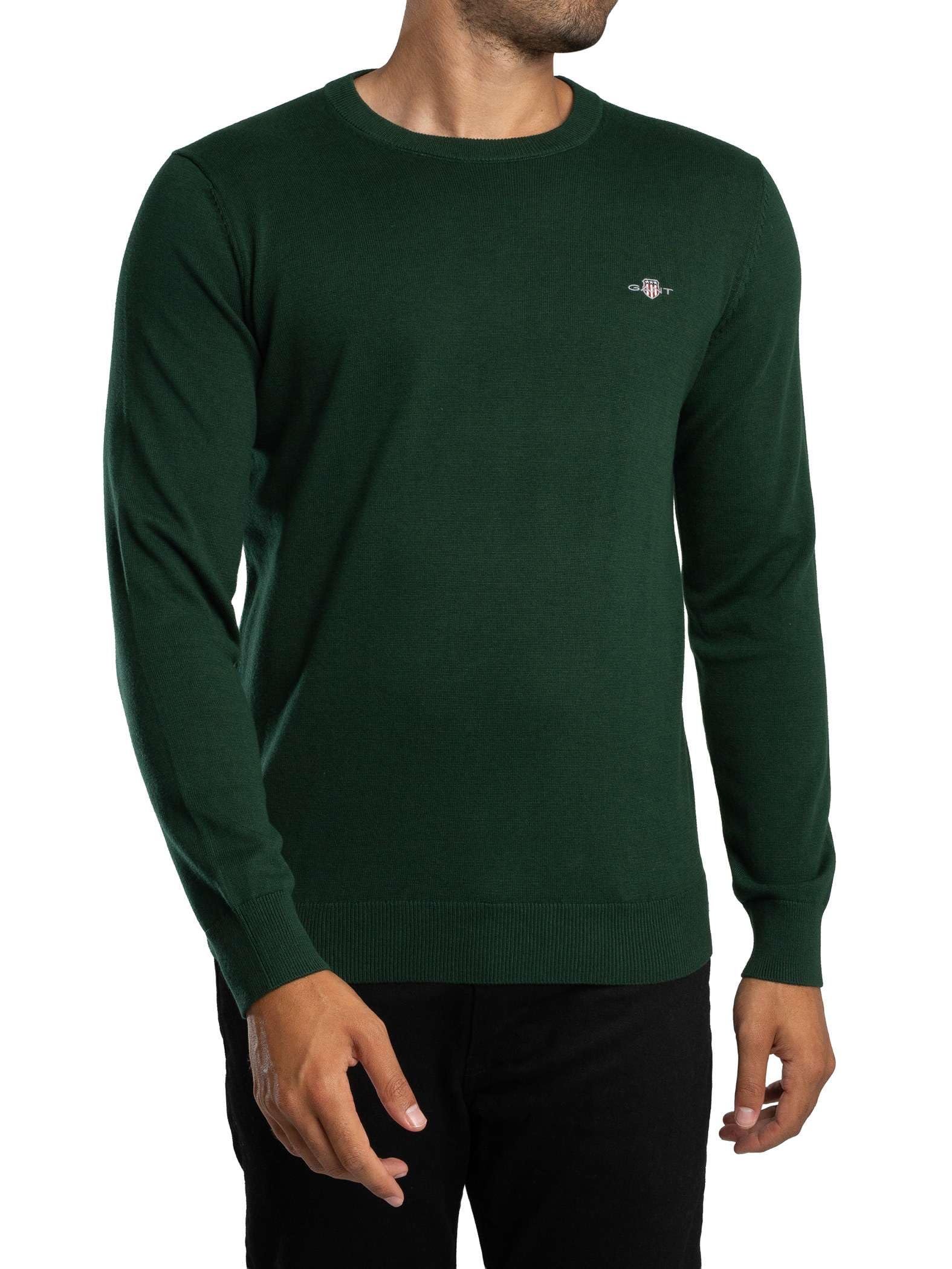 GANT Classic Cotton C-Neck Men's Sweater