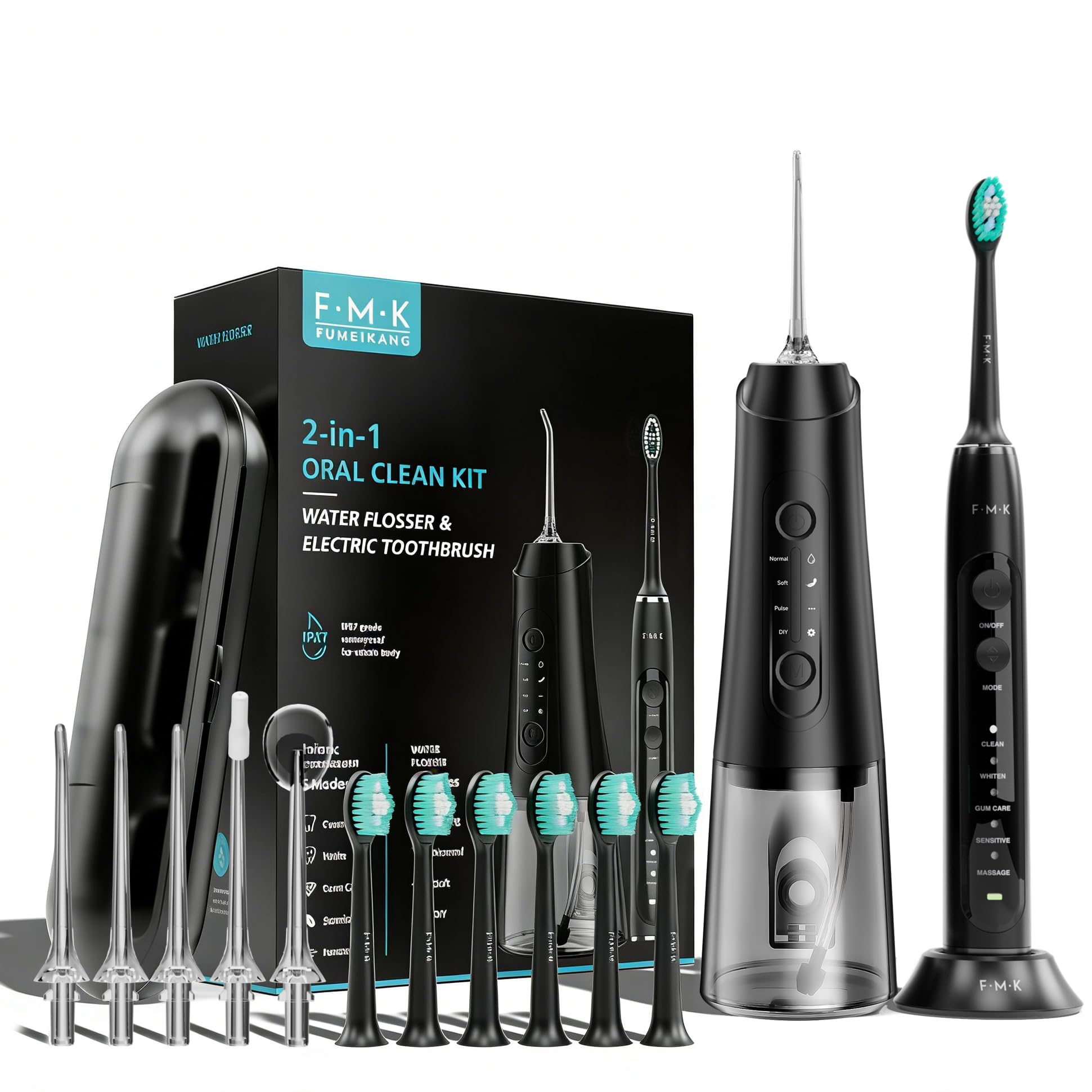 Water Flosser & Electric Toothbrush for Adults Oral Irrigator & Sonic Toothbrush