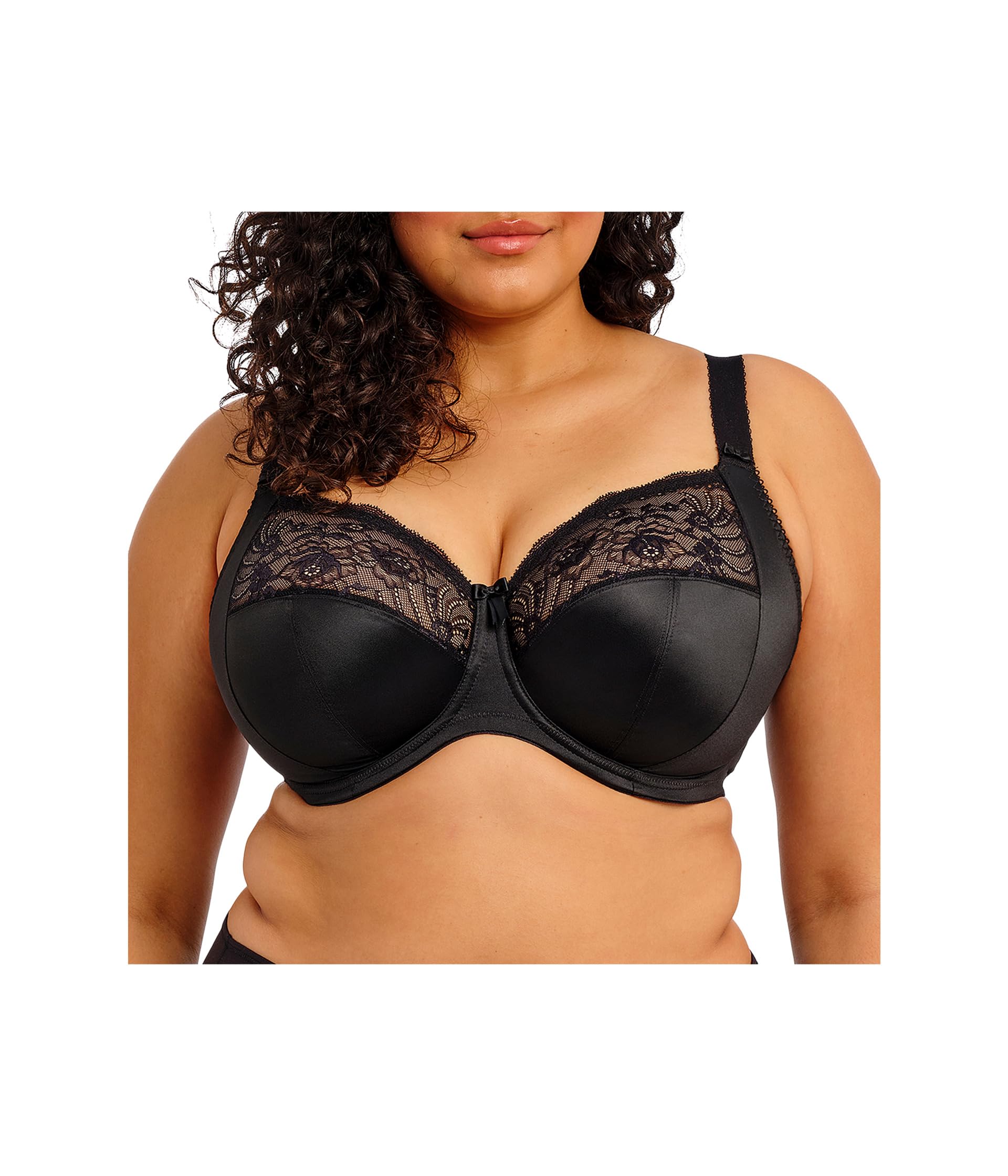 ELOMI, Morgan Underwired Banded Stretch Full Cup Non Padded Supportive Bra