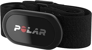 Polar H10 M-XXL Heart Rate Sensor Bluetooth & ANT+ | Fits 66–95 cm chest, ECG/EKG accuracy, HRV tracking, Waterproof