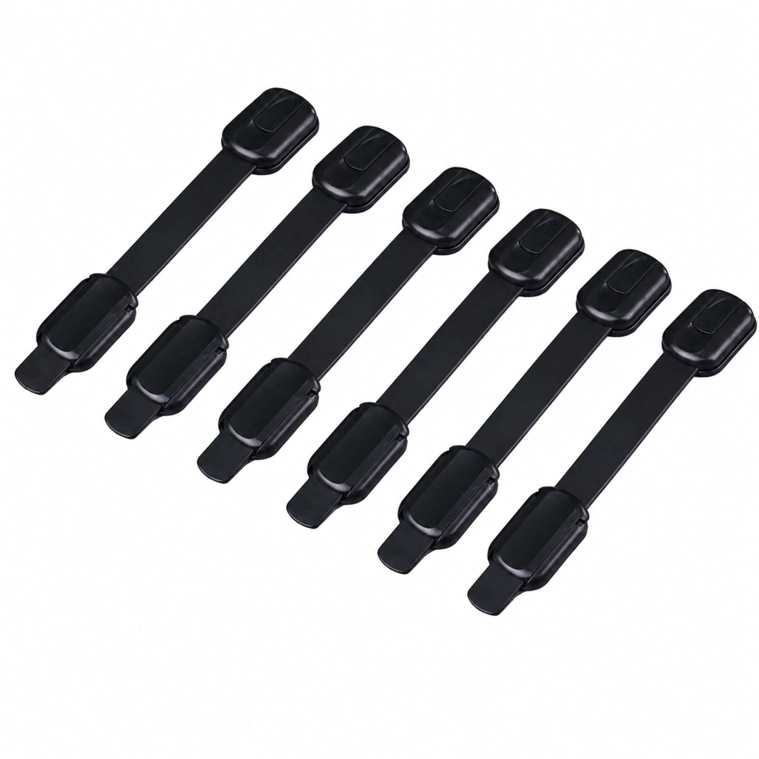 6 Pack Reptile Terrarium Lid Locks, Adhesive Screen Cover Clips for Snake, Gecko