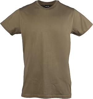 Mil-Tec Military Style Short Sleeve T-Shirt, Available In 6 Colors Unisex Adult T-Shirt