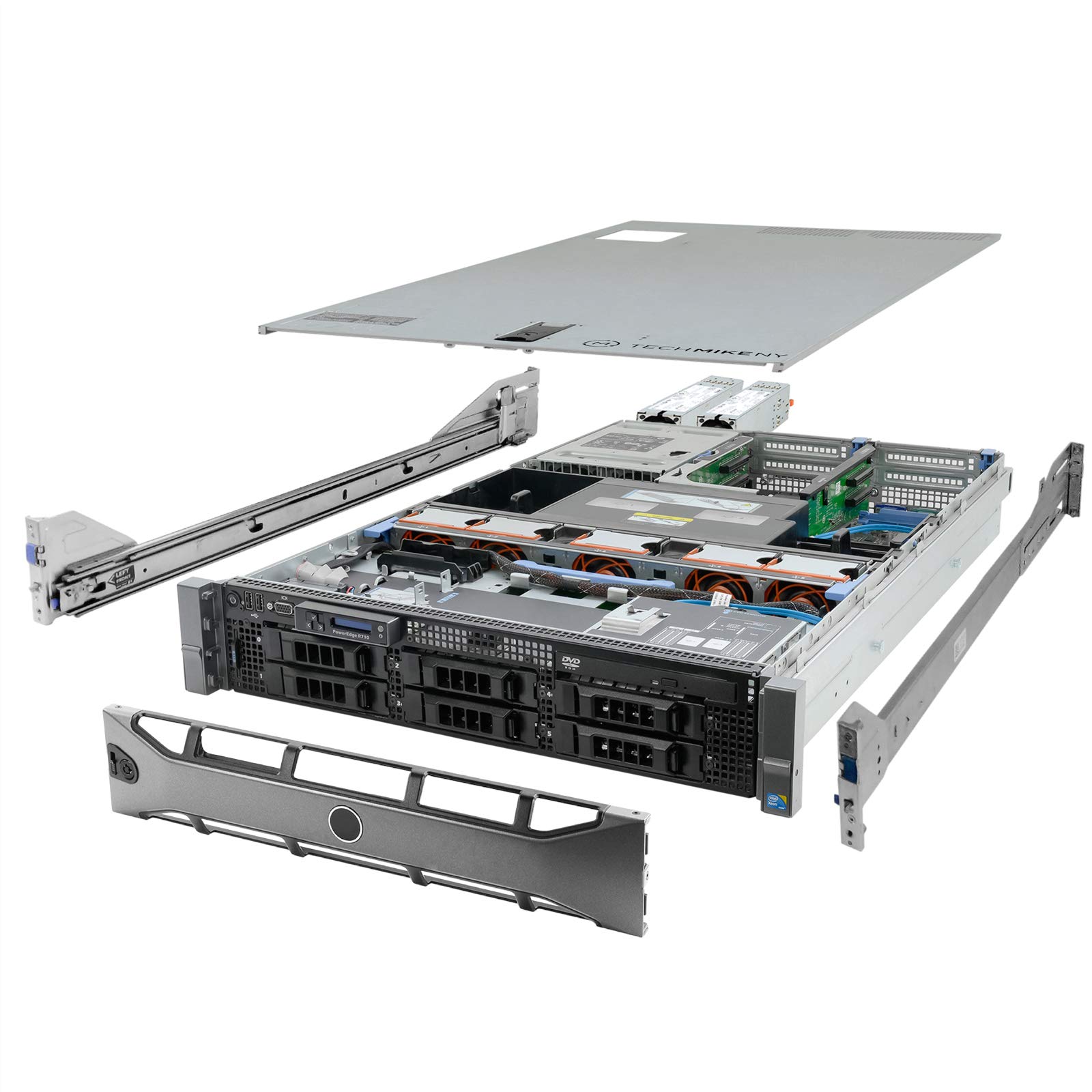 High-End Virtualization Server 12-Core 128GB RAM 12TB RAID Dell PowerEdge R710 B
