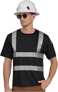 AYKRM Safety High Visibility Long Sleeve Construction Work Shirts Class 3 Workwear | Hi Vis Shirt