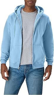 Hanes Men's Full Zip EcoSmart Fleece Hoodie