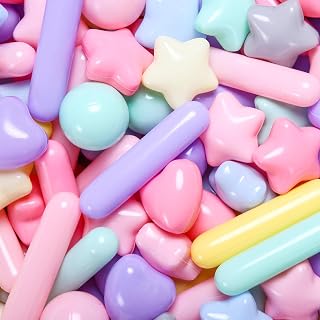 STARBOLO Star Ball Pit Balls 100 200 500 Balls for Toddlers - Crush Proof Plastic Children's Toy Balls Ocean Balls for Birthday Christmas Parties Games Pool