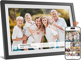 Digital Photo Frame,10.1 Inch Frameo Digital Picture Frame with Auto-Rotate | 1280x800 IPS LCD Touch Screen,16GB Supports SD cards,Share Moments Instantly via Frameo App from Anywhere,Gifts for Loves