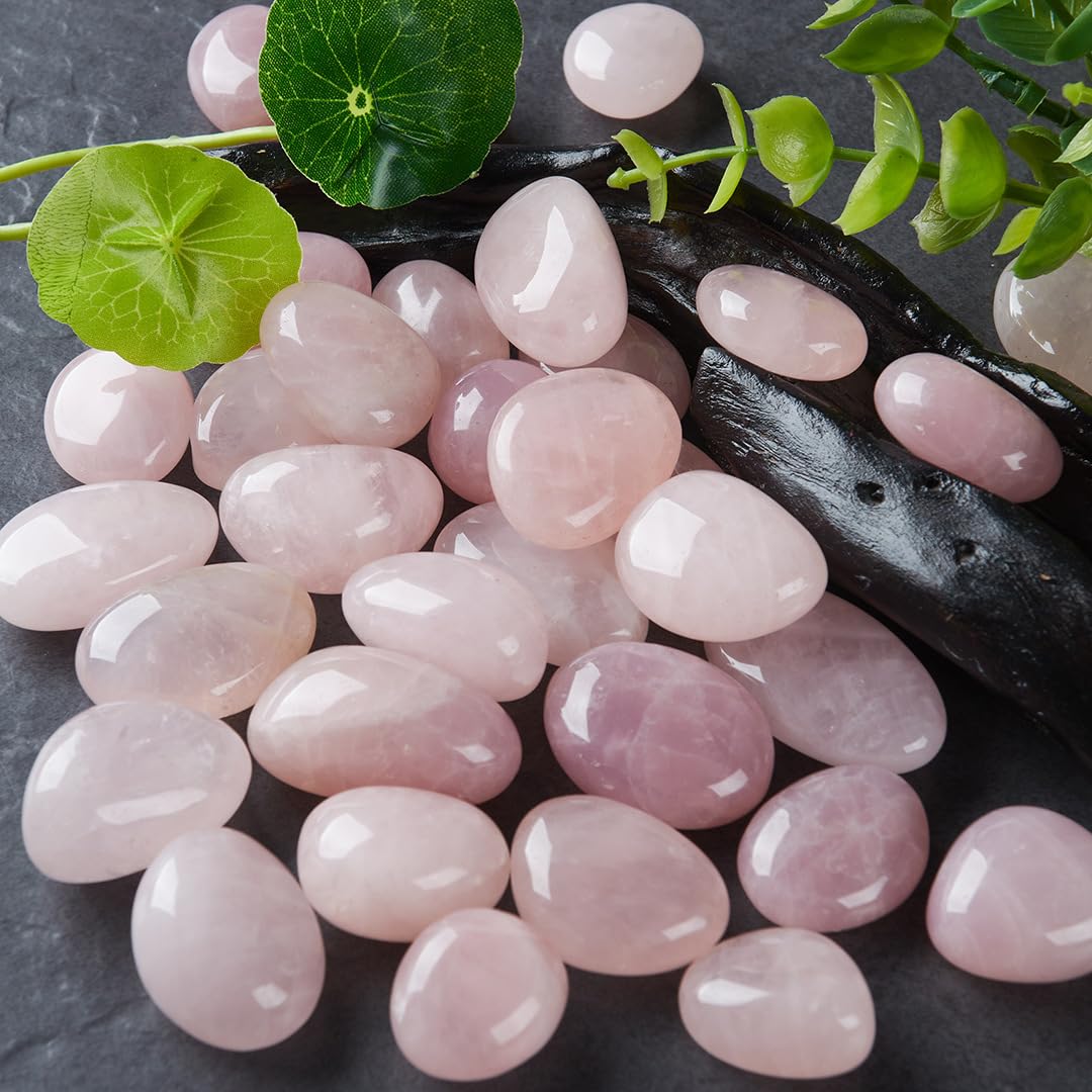 100g Pack of Natural Stones and Crystals Bohemian Shiny Assorted for Home Decora