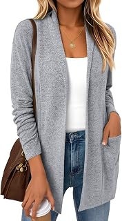 LILLUSORY Cardigan for Women Lightweight Cardigans Fall Fashion Outfits