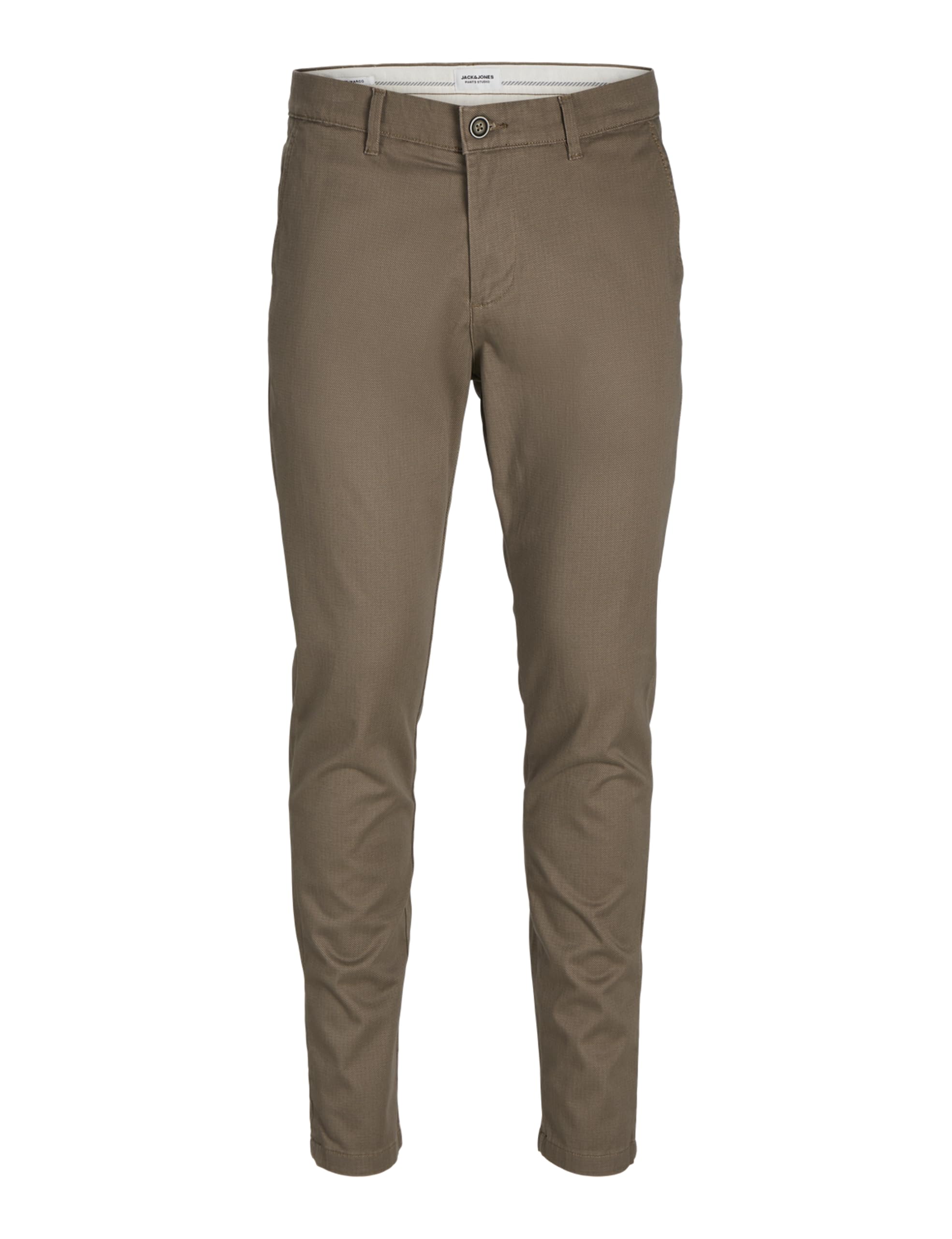 Jack & Jones Chino Trousers, Slim Leg and Fly, Hook and Eye Closure with Zip, Fl