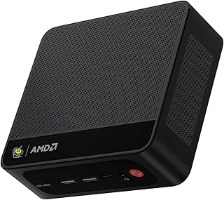 Beelink Mini PC SER5 MAX, AMD Ryzen 7 7735U (8C/16T, 4.75GHz) | 24GB LPDDR5 RAM 1TB NVMe SSD Windows 11 Pro, 4K Triple Display (HDMI/Type-C/DP), USB3/WiFi 6/BT5.2 Mini Computer 2.5G LAN