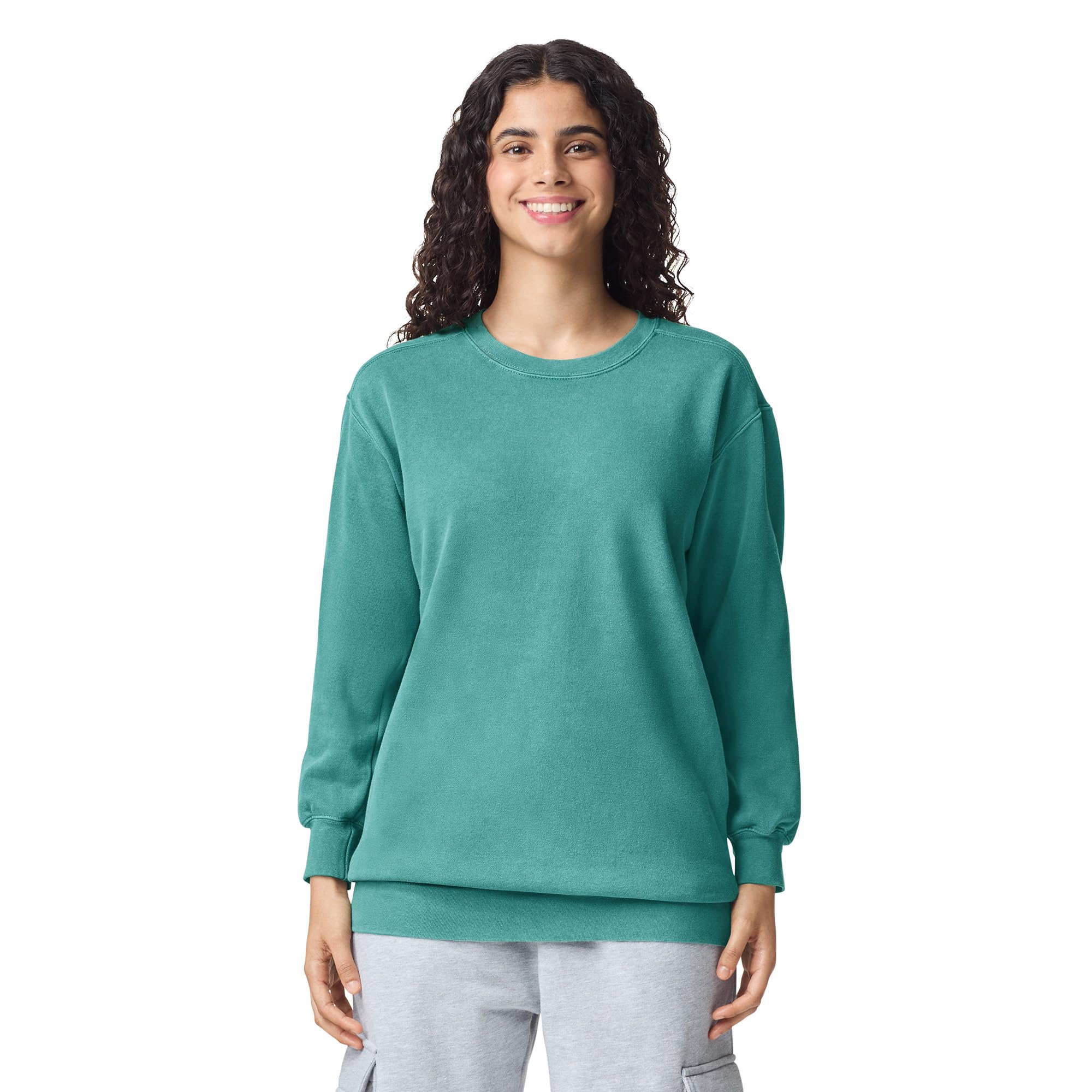 Comfort Colors Unisex Crewneck Sweatshirt, Style G1566 Sweatshirt (pack of 1)