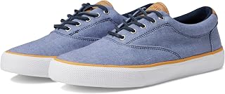Sperry Men's Striper II Seacycled Sneaker, Navy Twill, 10