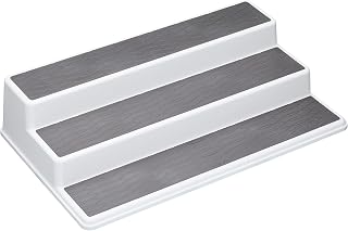 Copco Basics 3-Tier Non-Slip Kitchen Cupboard / Shelf Organiser, 38 x 22.5 x 8.5 cm (15" x 9" x 3.5")