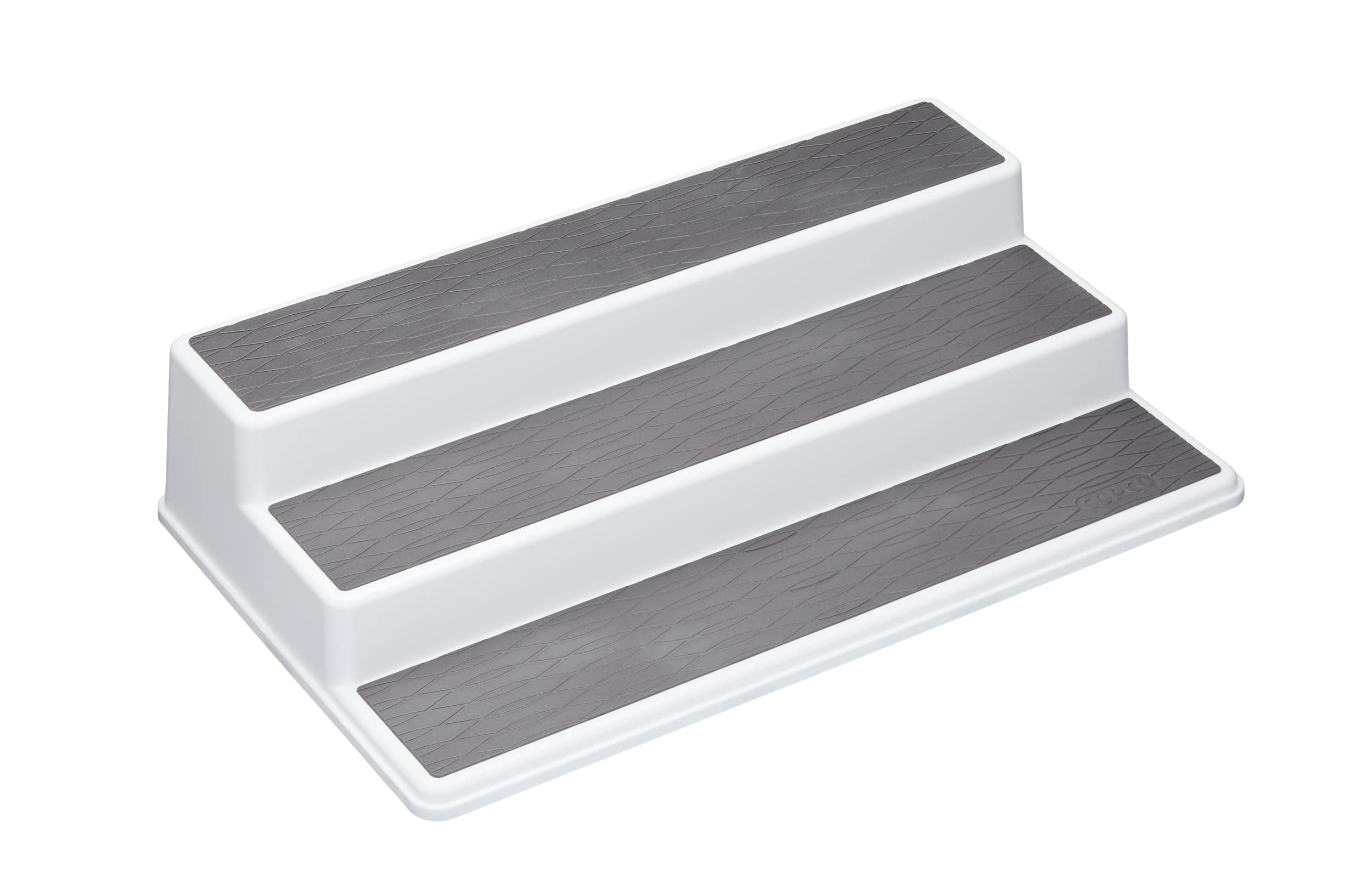 Copco Basics 3-Tier Non-Slip Kitchen Cupboard / Shelf Organiser, 38 x 22.5 x 8.5