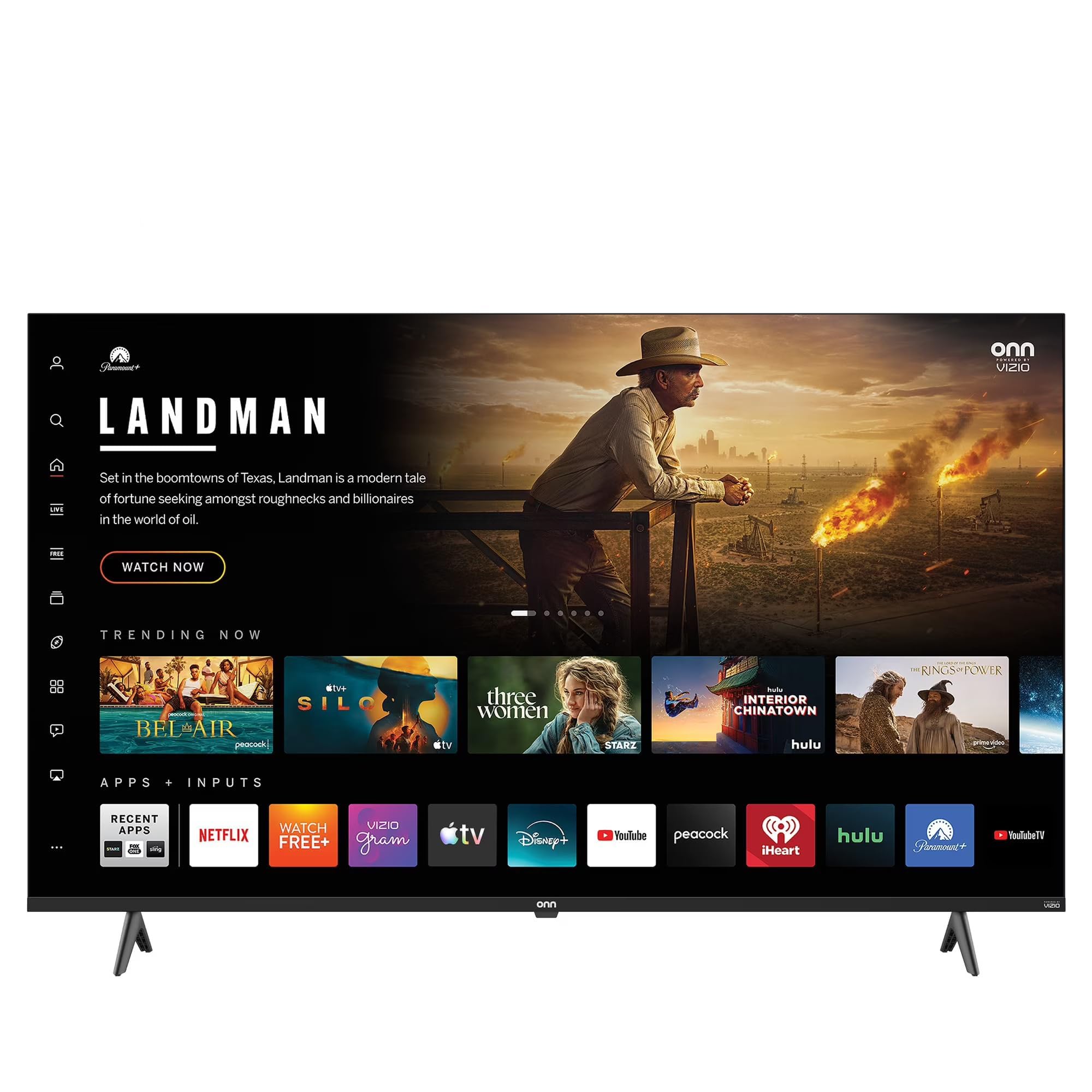 VIZIO Onn 32S2V1 32" Class (720p) HD Powered Smart, Fast Streaming, & Compatible