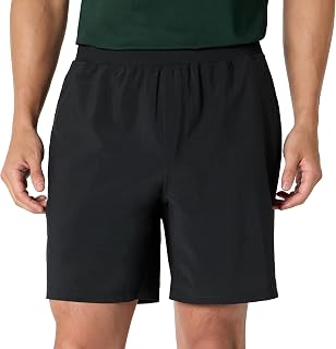 Amazon Essentials Men's Athletic Running Training Shorts, Performance Stretch Woven Workout Shorts, 7" Inseam
