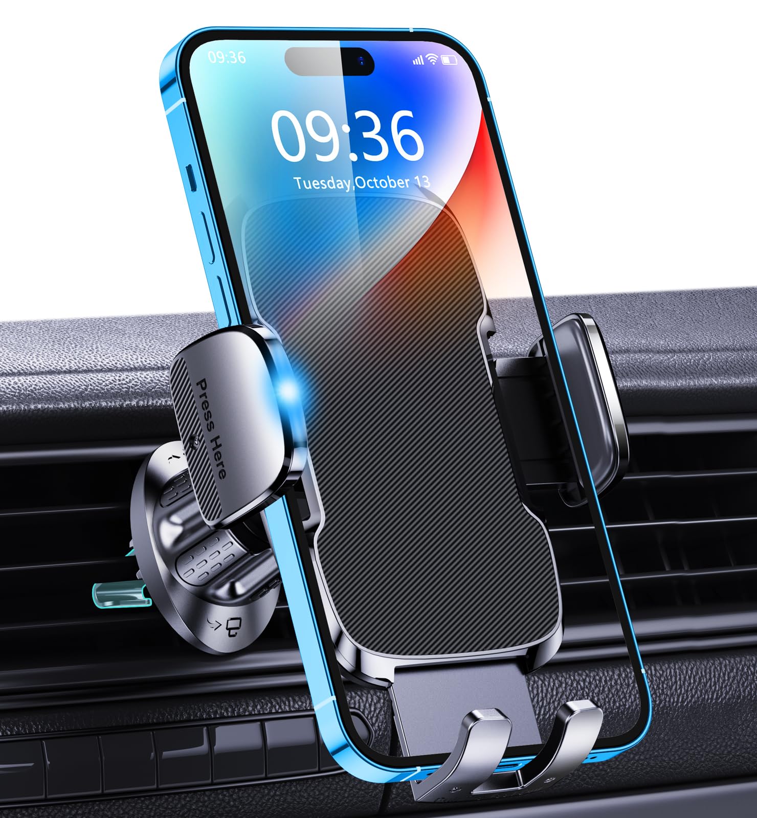 Glangeh Mobile Phone Holder Car Ventilation Upgrade Hook Clip Mobile Phone Holde