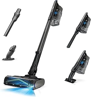 Shark PowerPro Reveal Plus Cordless Vacuum Cleaner - Charcoal - IZ376H | Lightweight Vacuum for Hardwood Floors and Carpet, Handheld Stick Design, Upholstery and Crevice Tools, 40-Min Runtime