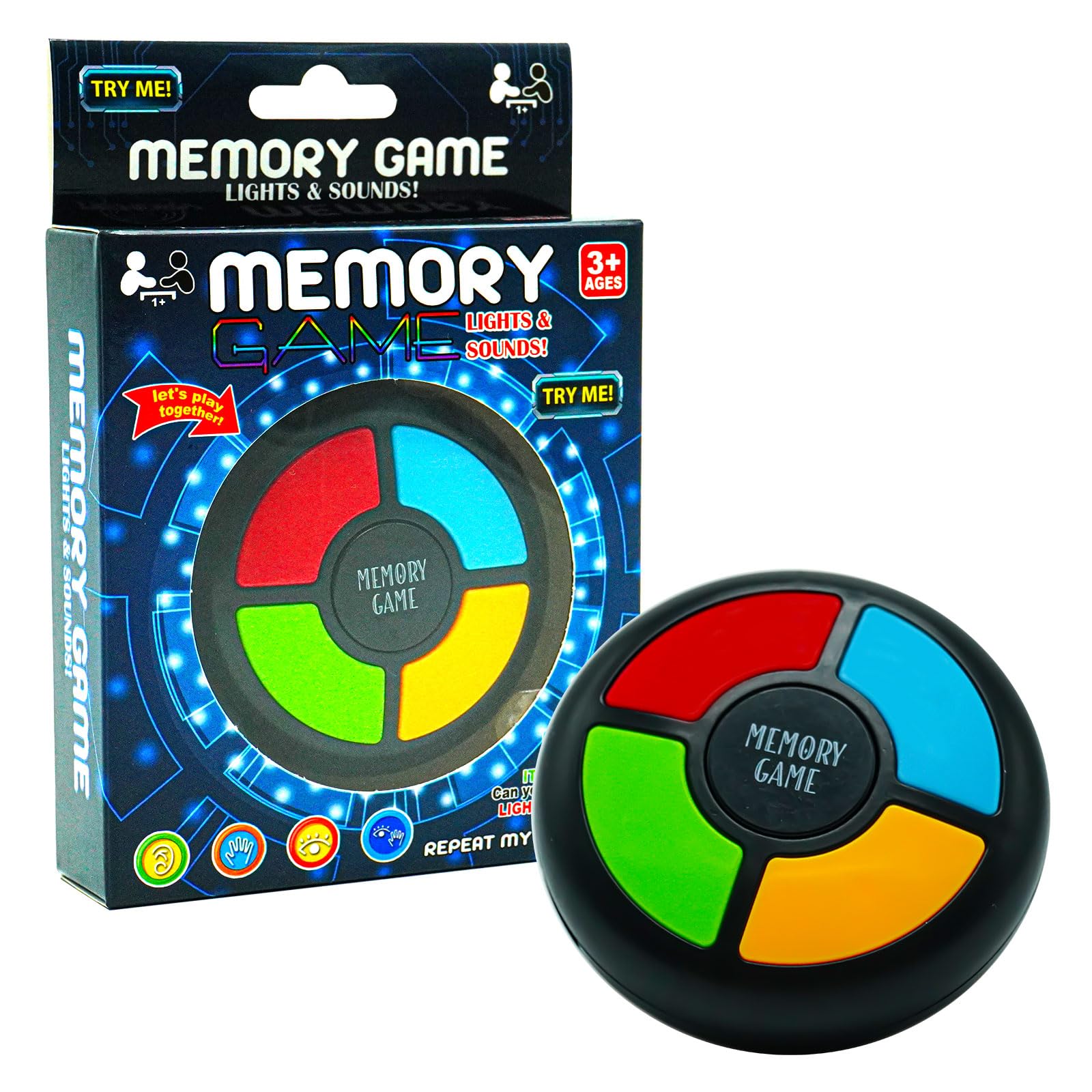 Gelabur Handheld Memory Games for Kids Ages 8-12，Juegos para Niños，Toys and Game