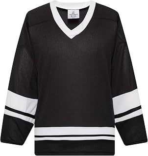 EALER H400 Series Blank Ice Hockey Practice Jersey League Jersey for Men and Boys
