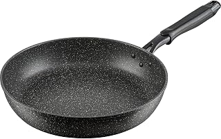 Wahei Freiz RB-2114 Frying Pan, 11.0 inches (28 cm), Induction and Gas Compatible, Non-Stick, PFOA Free, Fluorine Resin Treatment, Double Marble α